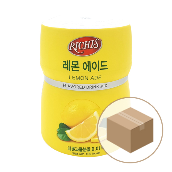 동서 리치스 레몬 에이드 550g 6개 박스