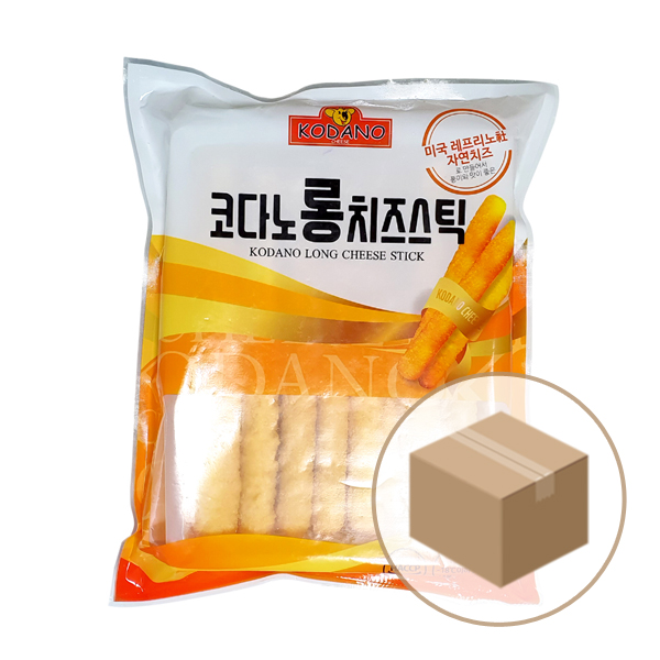[조흥]코다노 롱 치즈스틱 1kg 8개 박스
